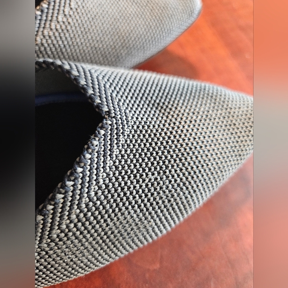 Rothys point toe flats black and white size 8 like new - Picture 11 of 11